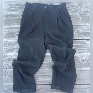 Gianni Versace pleated pants (Wool & Silk)